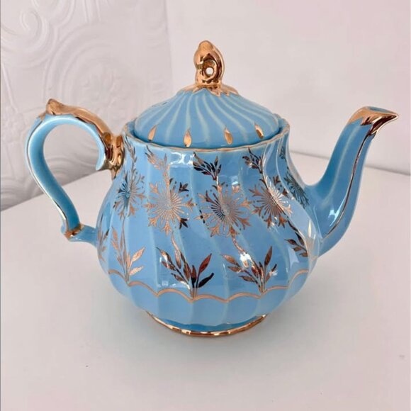 Vintage “Cornflower Blue” Sadler teapot set 💙 - Picture 2 of 10